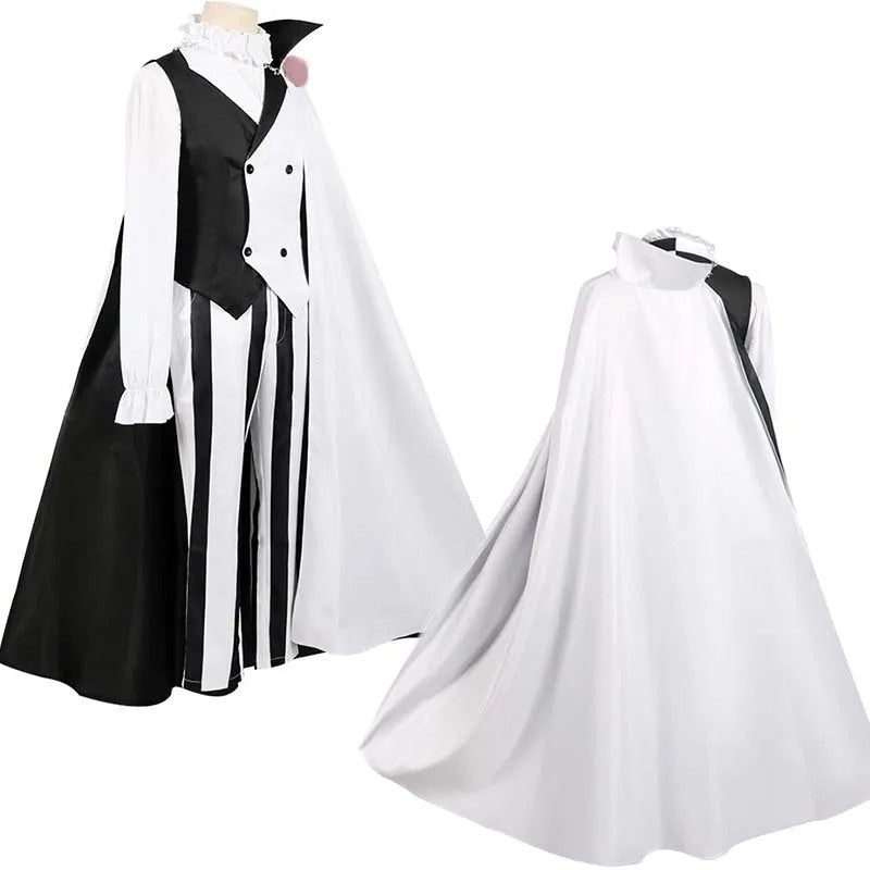 Bungo Stray Dogs Nikolai Gogol Cosplay Anime Costume Decay of the Angel Full Set