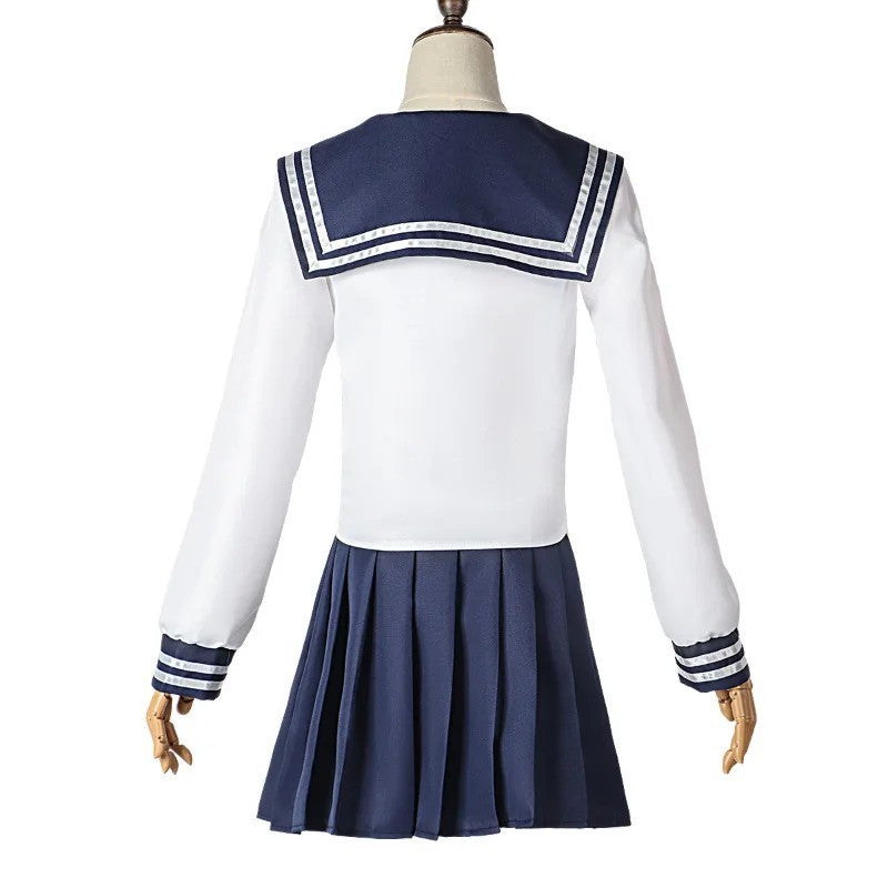 Riko Amanai Cosplay Costume Wig Full Set Anime School Uniform Halloween Outfit