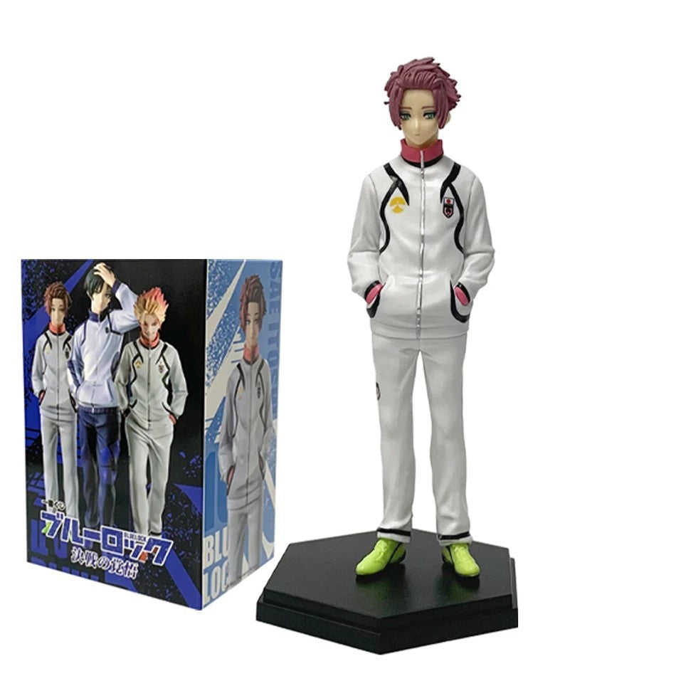 Blue Lock Itoshi Sae Itoshi Rin Shidou Ryusei Action Figure 19cm Anime Models