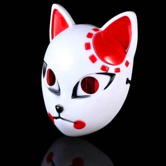 Demon Slayer Tanjiro Kamado Sabito Masks Anime Cosplay Prop Face Mask Costume