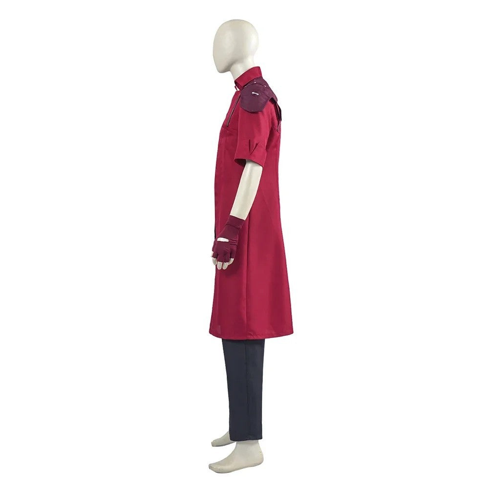 Devil May Cry Dante Cosplay Costume Red Coat Jacket Outfit DMC 5 Halloween Merch