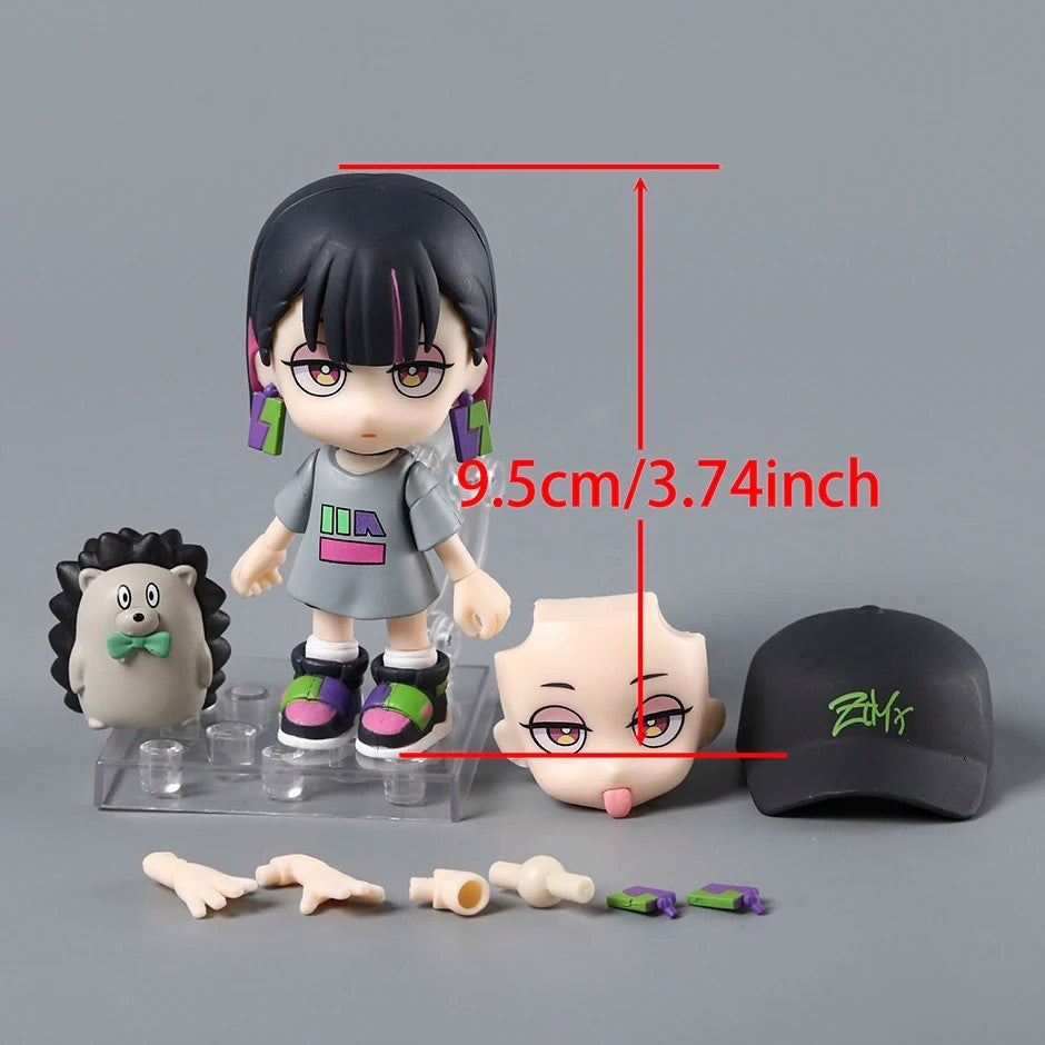 ZUTOMAYO Nira-Chan Uniguri 10cm Action Figure Nendoroid Style Anime Model Boxed