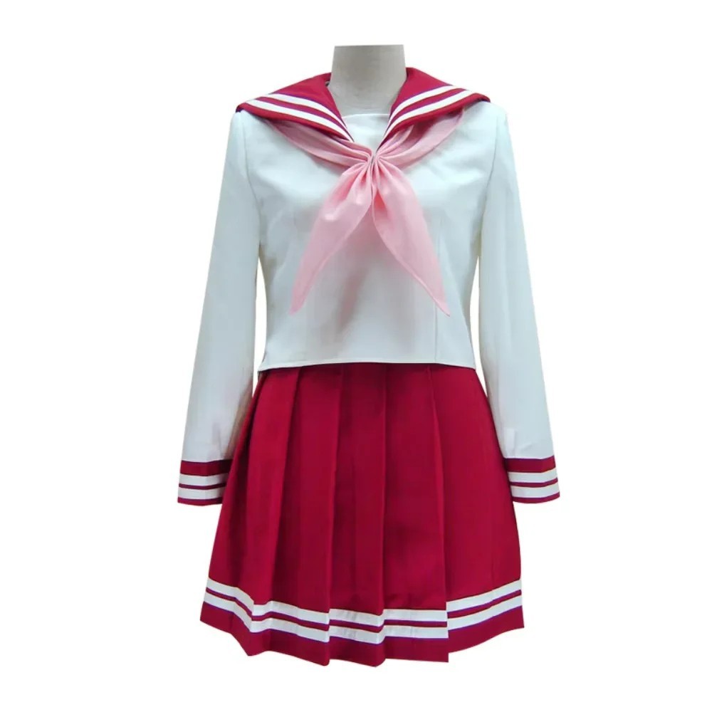 Lucky Star Konata Izumi Cosplay Costume Wig Full Set School Uniform Halloween
