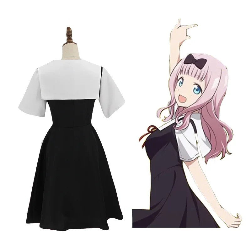 Kaguya-sama: Love Is War Chika Fujiwara Cosplay Full Set Wig Halloween Outfit