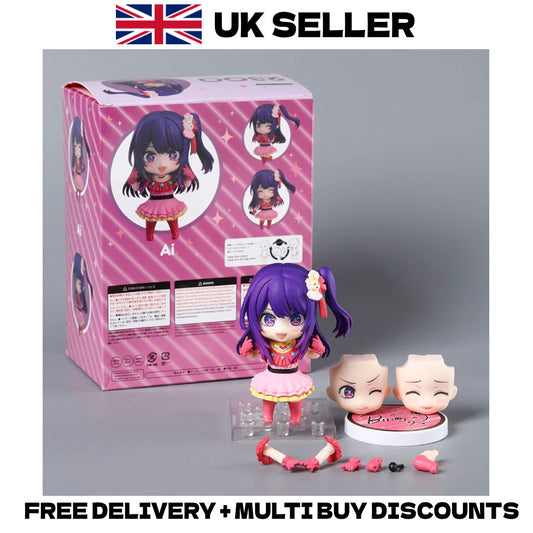 Oshi no Ko Ai Hoshino #2300 10cm Action Figure Nendoroid Style Boxed Anime Model