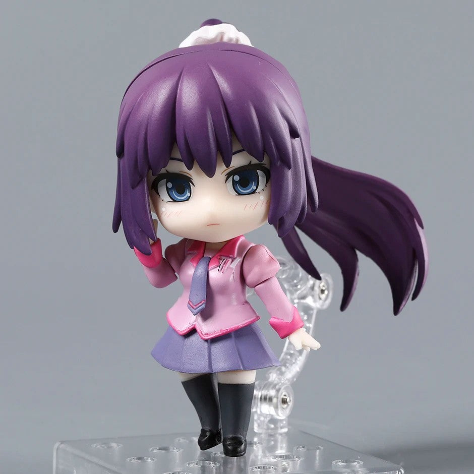 Bakemonogatari Hitagi Senjougahara Action Figure 10cm Anime Model Statue Boxed