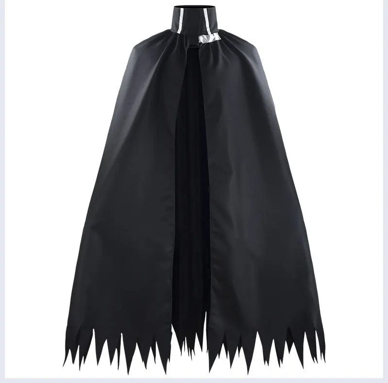 Danganronpa V3 Kokichi Oma Cosplay Costume Suit Cloak Scarf Wig Hat Full Set