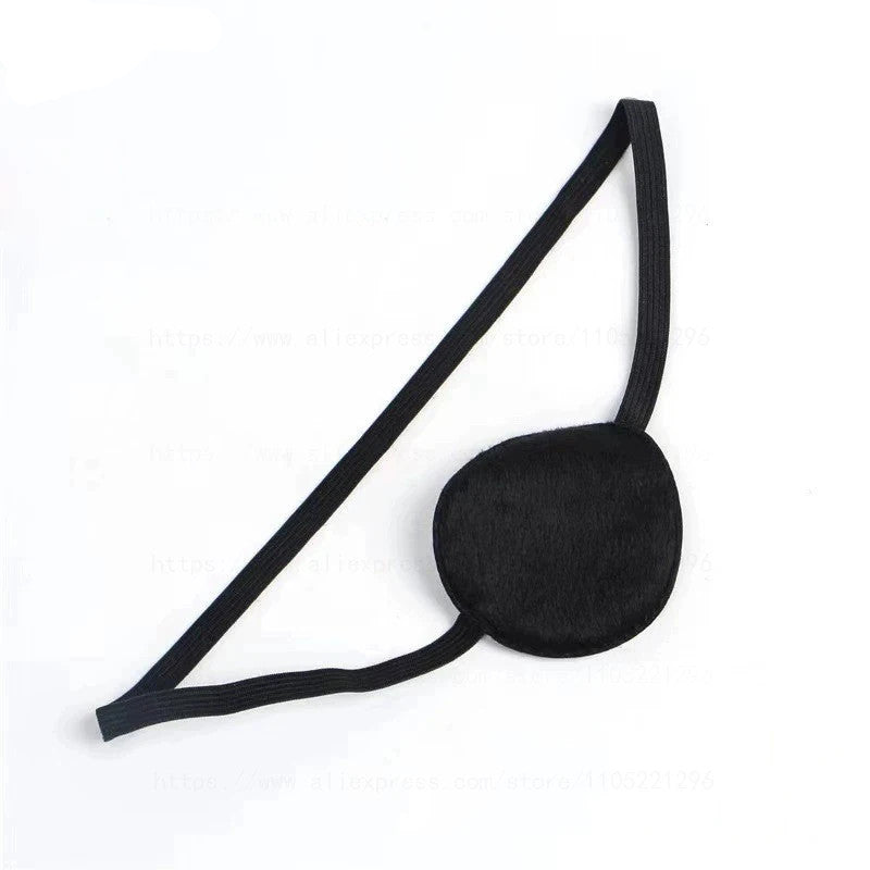Denji Cosplay Wig Eyepatch Set Devil Hunter Anime Hair Halloween Merch Chainsaw