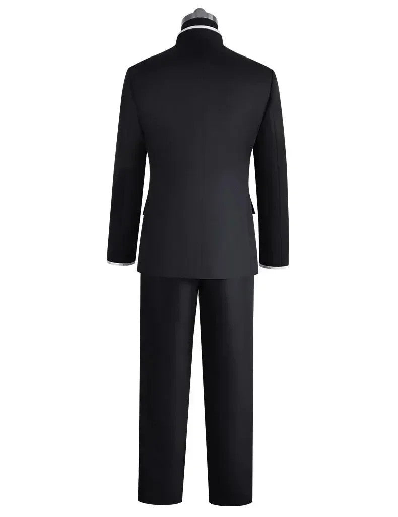 Dandadan Okarun Ken Takakura Cosplay Costume Full Set Uniform Wig Glasses Outfit