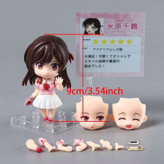 Rent-A-Girlfriend Chizuru Mizuhara 1473 10cm Action Figure Nendoroid Model Boxed