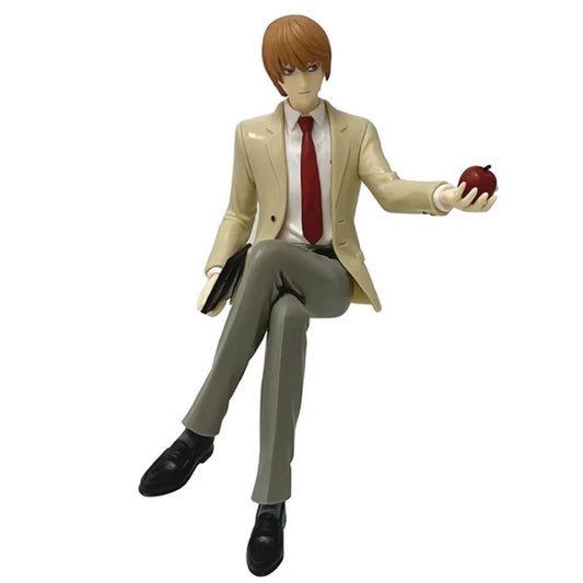 Death Note Light Yagami Action Figure 16cm Holding Apple Statue Model Boxed
