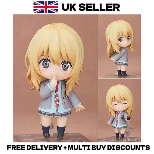 Your Lie in April Kaori Miyazono #2113 10cm Action Figure Nendoroid Style Boxed