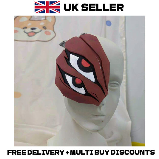 Jujutsu Kaisen True Form Sukuna Face Mask King of Curses 3D Printed Cosplay Prop
