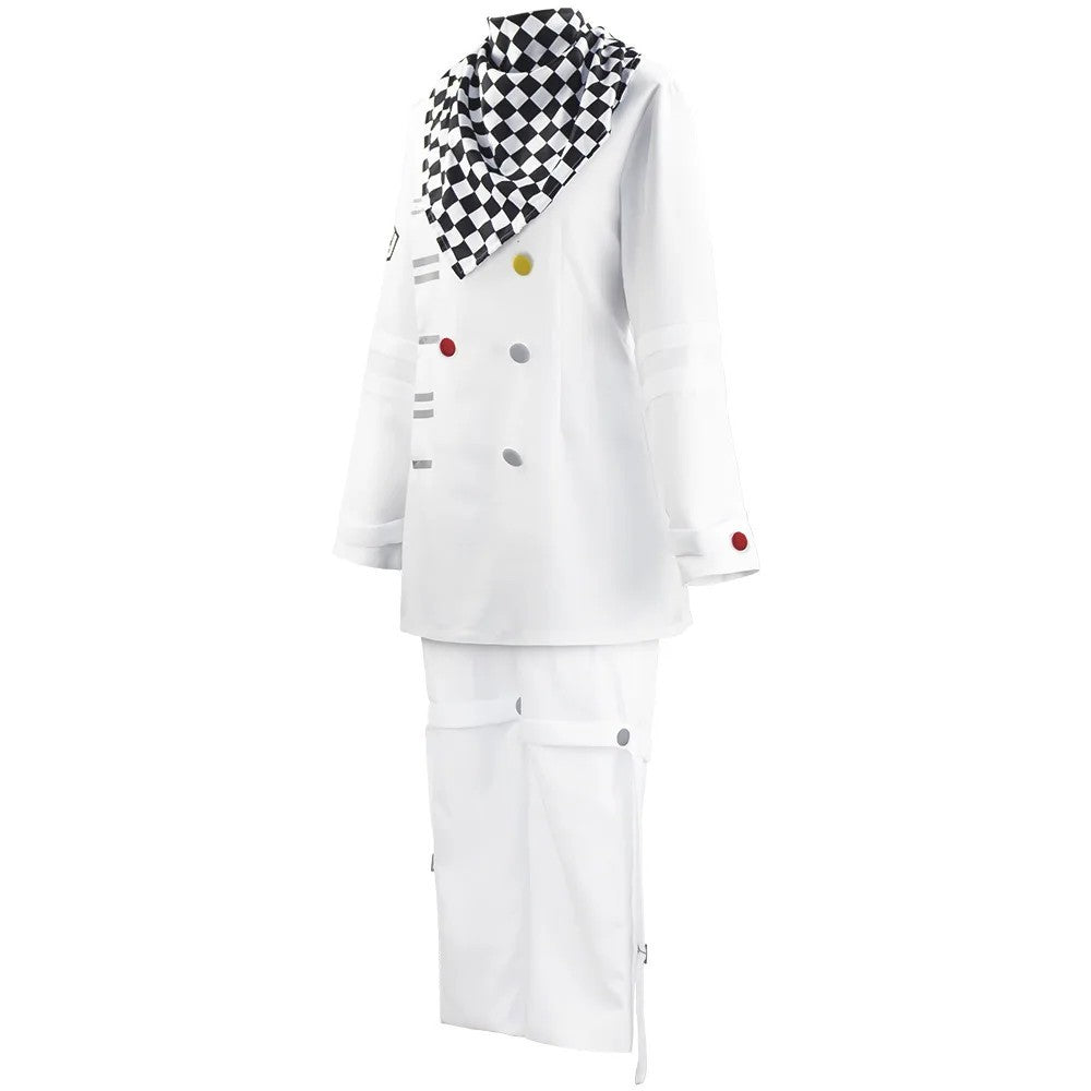 Danganronpa V3 Kokichi Oma Cosplay Costume Suit Cloak Scarf Wig Hat Full Set