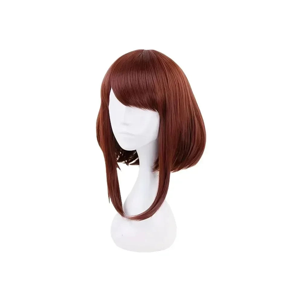 My Hero Academia Ochaco Uraraka Cosplay Wig Anime Uravity Merch Halloween Hair