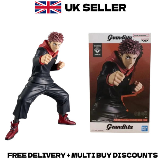 23cm Jujutsu Kaisen Itadori Yuji Grandista Action Figure Anime PVC Model Boxed