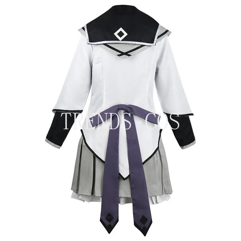 Madoka Magica Homura Akemi Cosplay Costume Full Set Wig Anime Halloween Merch