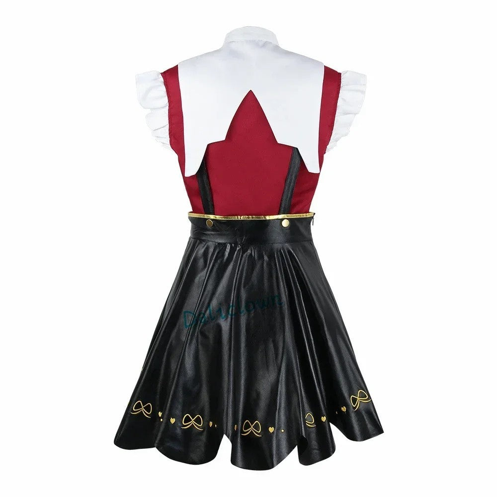 NEEDY STREAMER OVERLOAD Ame-chan Cosplay Costume Full Set Wig Halloween Outfit