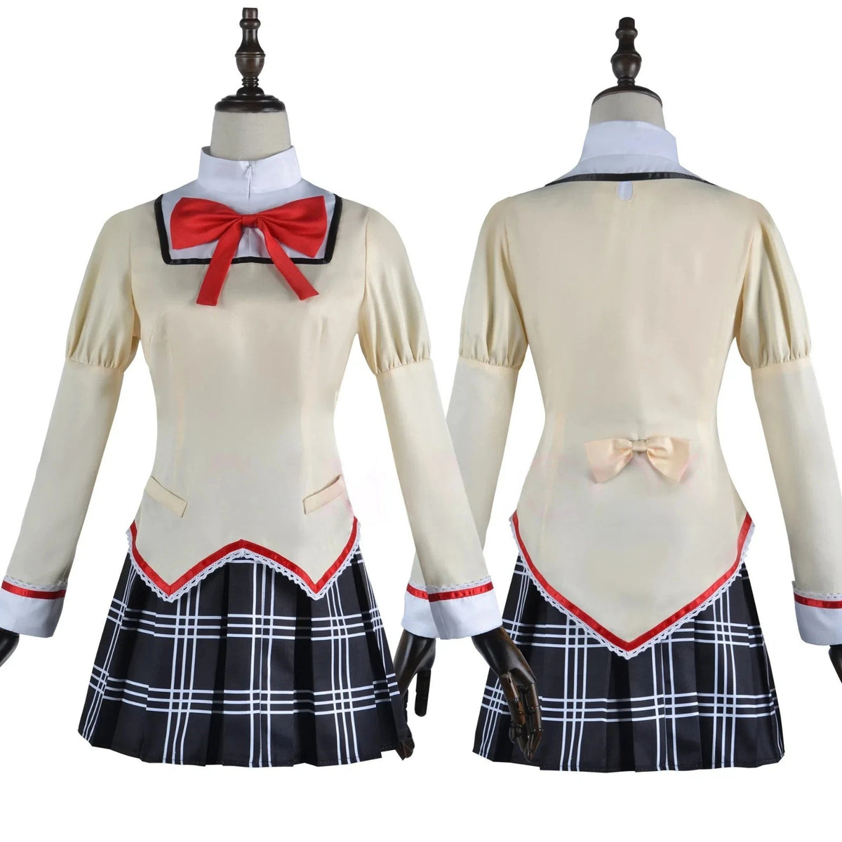 Puella Magi Madoka Magica Cosplay Uniform Anime Madoka Homura Full Set Halloween