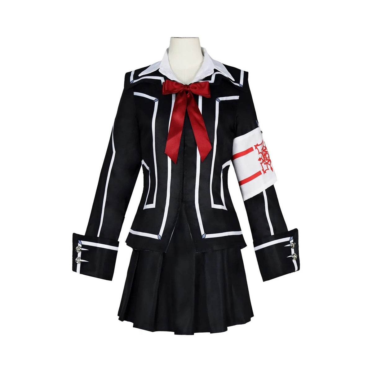 Vampire Knight Cross Academy Day Night Class Yuki Zero Cosplay Costume Uniform