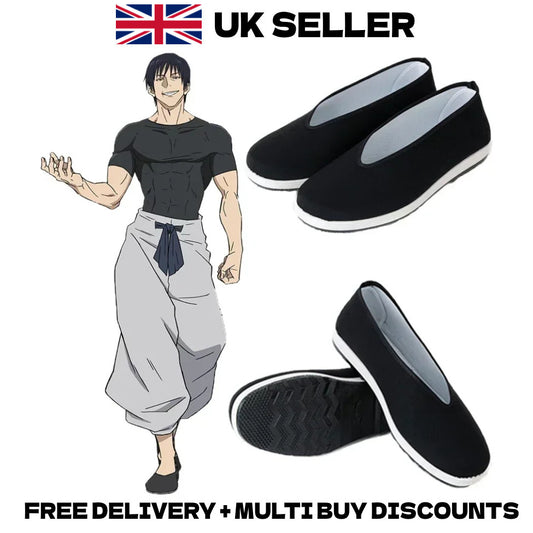 Jujutsu Kaisen Toji Fushiguro Shoes Cosplay Merch Anime Costume Footwear
