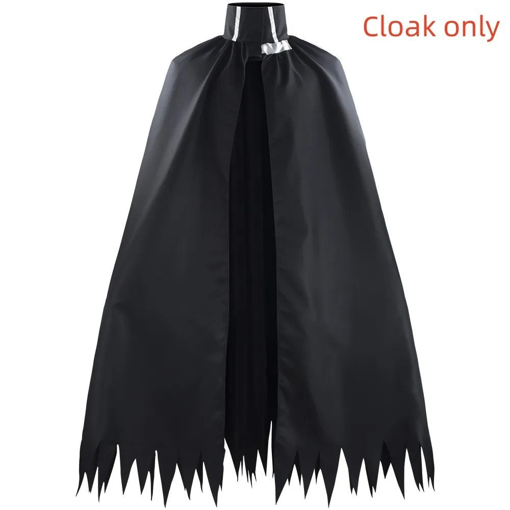 Danganronpa V3 Kokichi Oma Cosplay Costume Suit Cloak Scarf Wig Hat Full Set