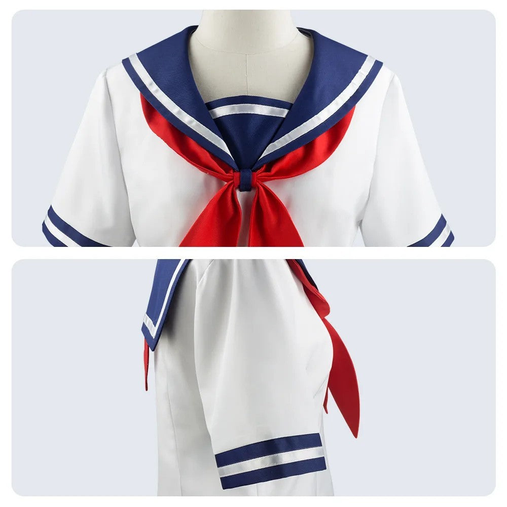 Yandere Simulator Ayano Aishi Yan-chan Cosplay Costume Uniform Halloween Outfit