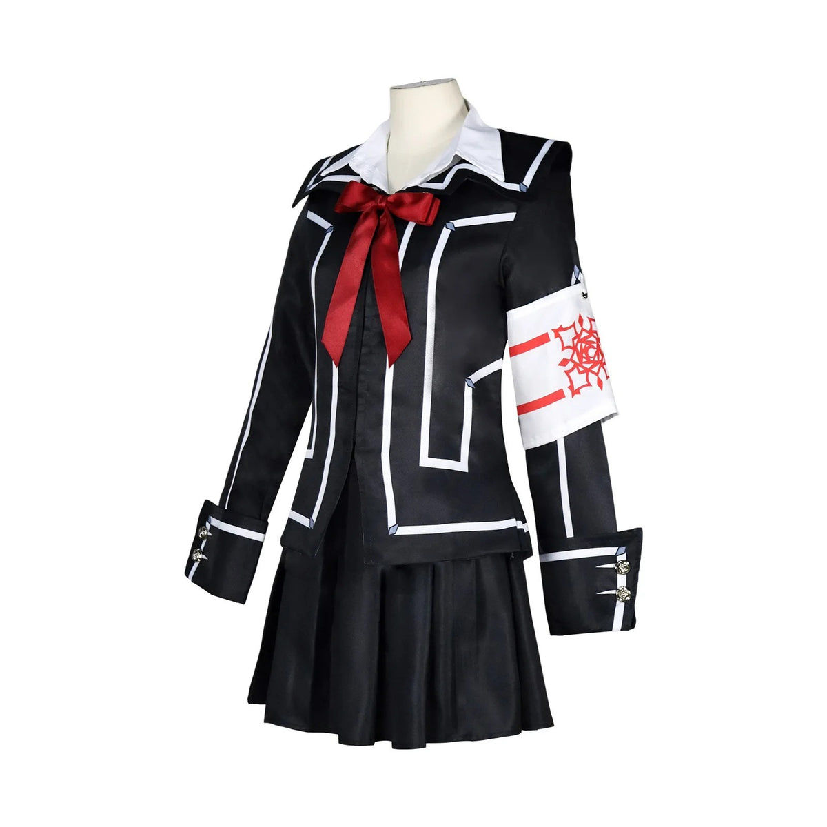 Vampire Knight Cross Academy Day Night Class Yuki Zero Cosplay Costume Uniform