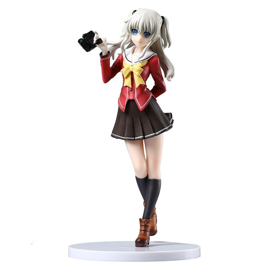 Charlotte Nao Tomori 20.5cm Anime Action Figure Scale Model PVC Statue Boxed