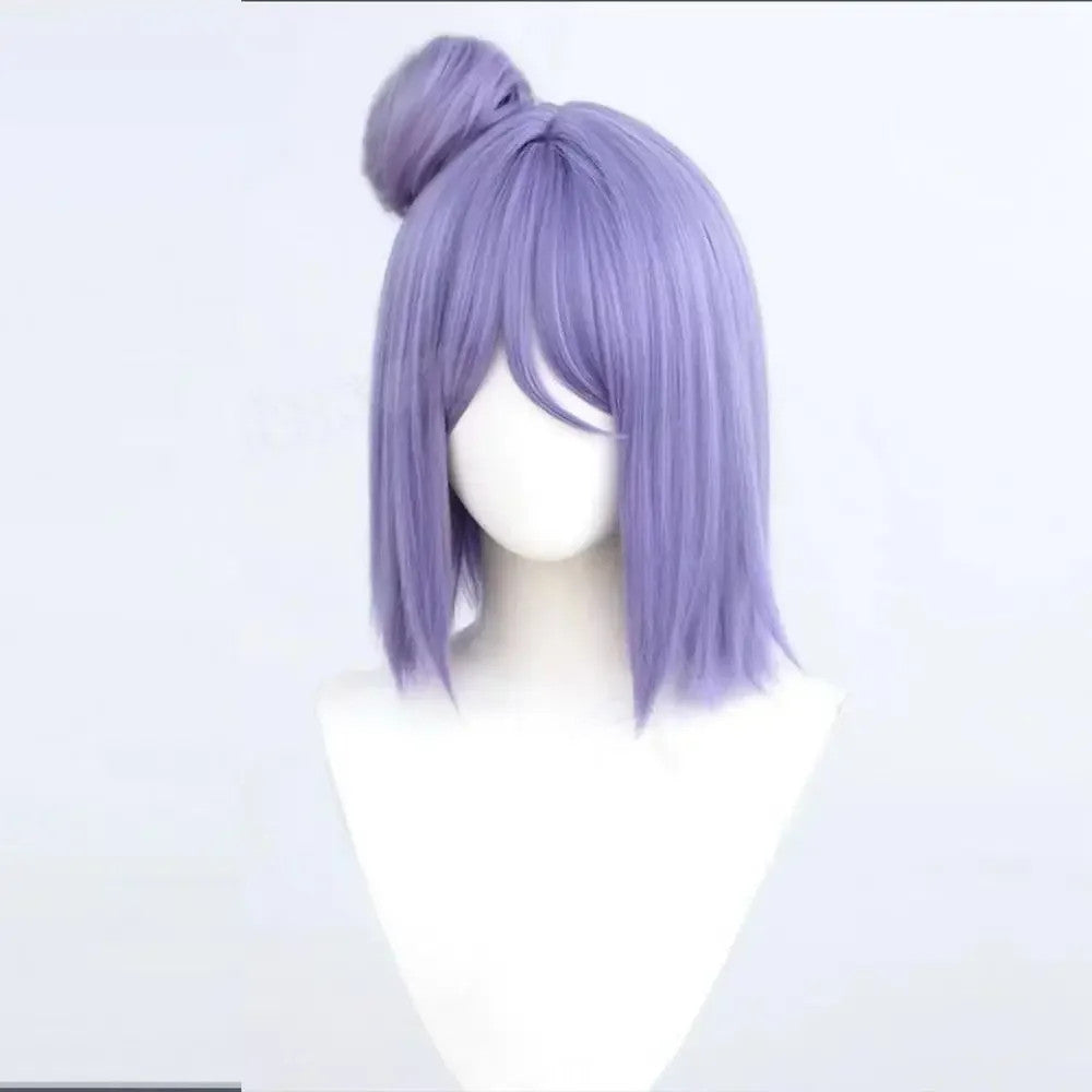 Naruto Shippuden Konan Cosplay Wig Akatsuki Kunoichi Merch Anime Halloween Hair
