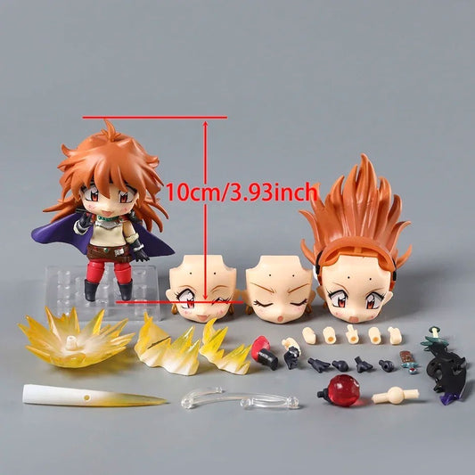 Slayers Lina Inverse #901 10cm Action Figure Nendoroid Style Boxed Anime Model