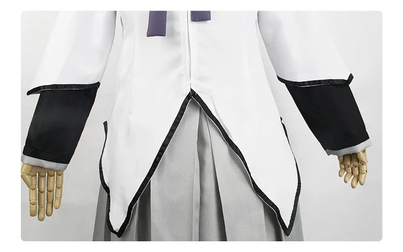 Madoka Magica Homura Akemi Cosplay Costume Full Set Wig Anime Halloween Merch