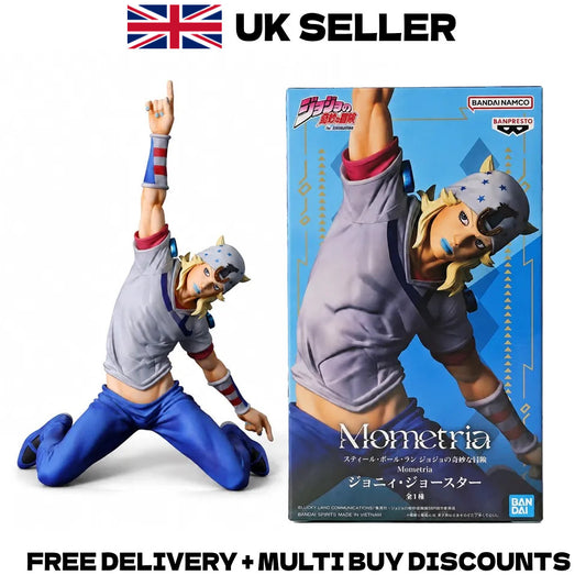 JoJos Bizarre Adventure 18cm Johnny Joestar Posing Action Figure Anime Statue
