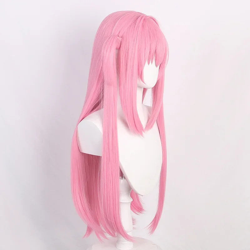 Bocchi the Rock! Hitori Gotou Cosplay Wig Pink Hair Anime Merch Halloween 34in