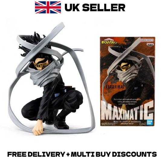 18cm My Hero Academia Shota Aizawa Action Figure Teacher Eraser Head Maximatic
