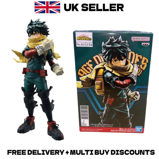 16cm My Hero Academia Izuku Midoriya Deku Age of Heroes Action Figure PVC Boxed