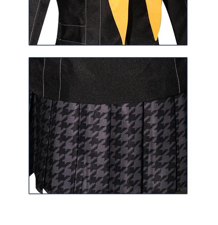 Persona 4 Golden Rise Kujikawa Cosplay Costume Full Set School Uniform Outfit