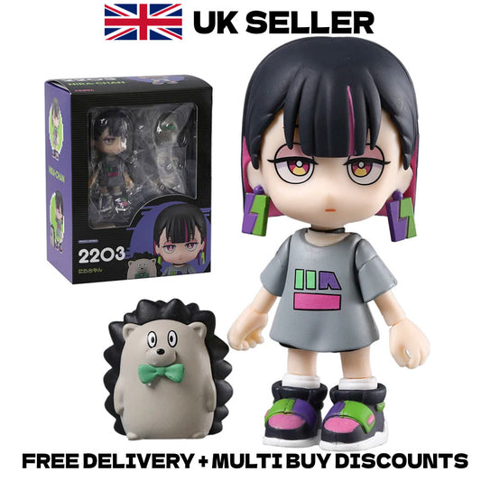 ZUTOMAYO Nira-Chan Uniguri 10cm Action Figure Nendoroid Style Anime Model Boxed