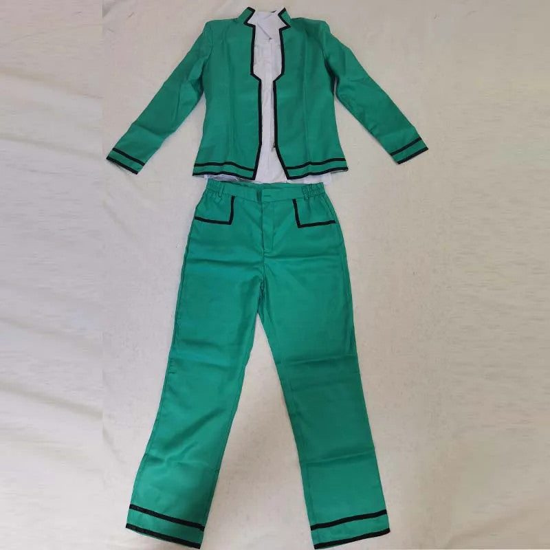 The Disastrous Life of Saiki K. Kusuo Saiki Cosplay Costume Uniform Full Set