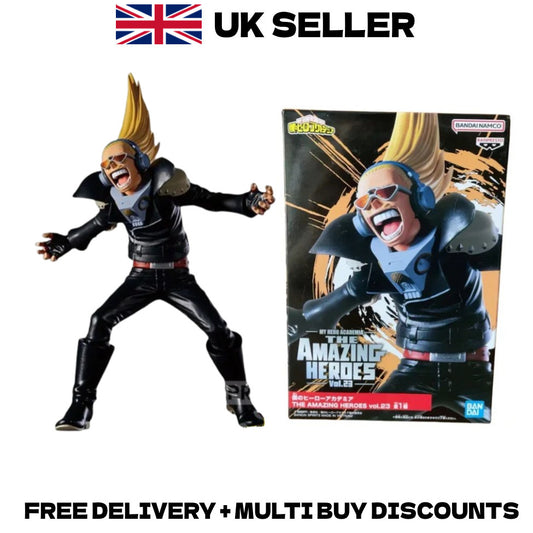 15cm My Hero Academia Present Mic Action Figure The Amazing Heroes PVC Model Box