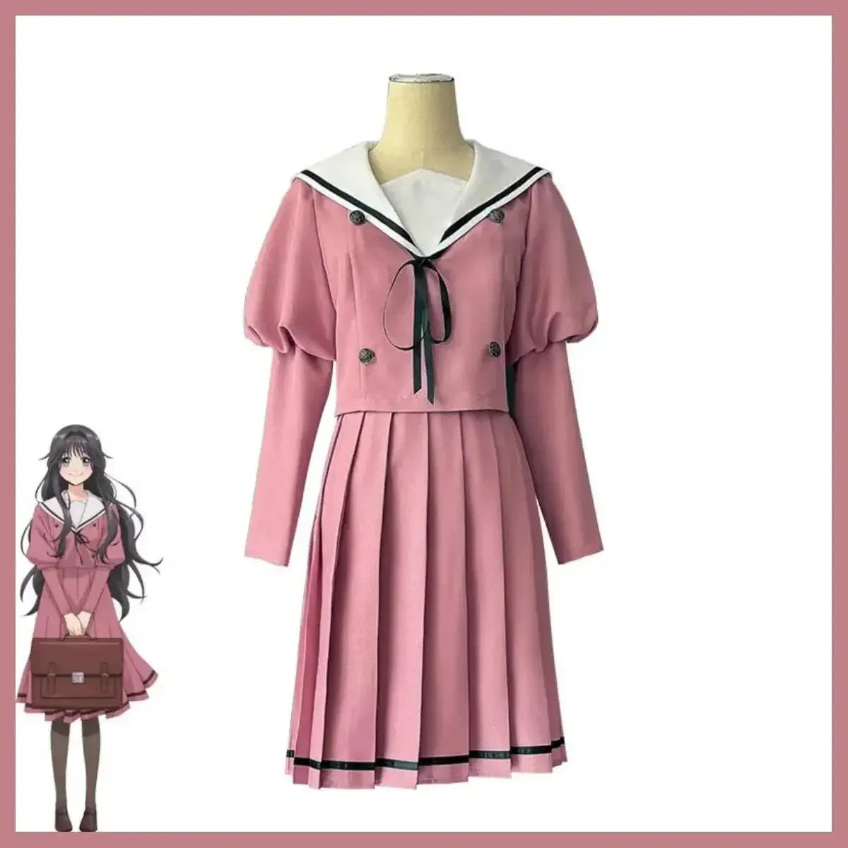 The Fragrant Flower Blooms With Dignity Kaoruko Waguri Cosplay Full Set Wig
