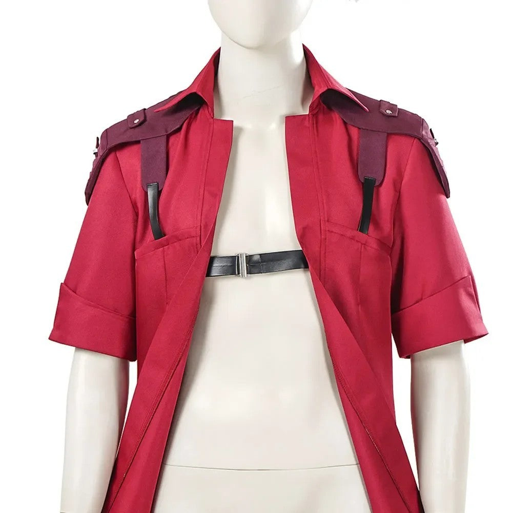Devil May Cry Dante Cosplay Costume Red Coat Jacket Outfit DMC 5 Halloween Merch