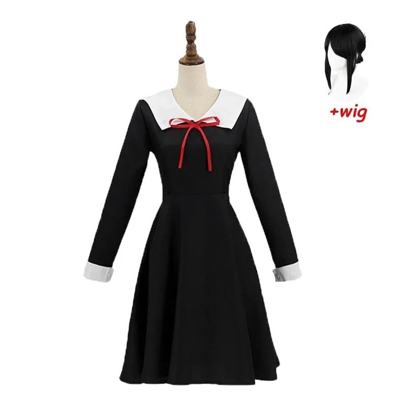 Kaguya-sama: Love Is War Kaguya Shinomiya Cosplay Full Set Wig Halloween Outfit