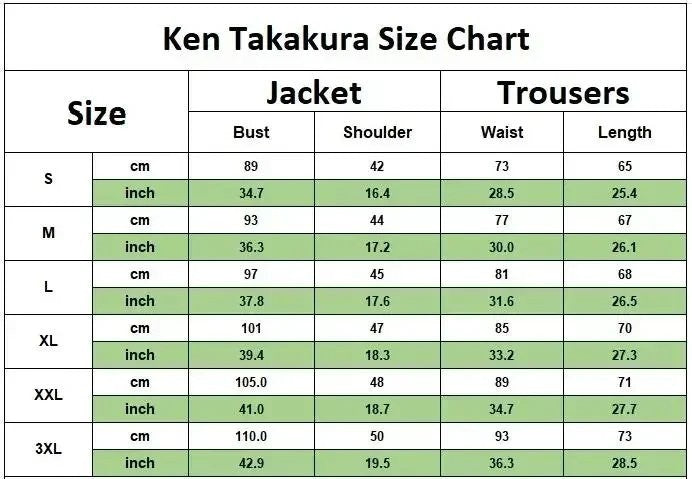 Dandadan Okarun Ken Takakura Cosplay Costume Full Set Uniform Wig Glasses Outfit