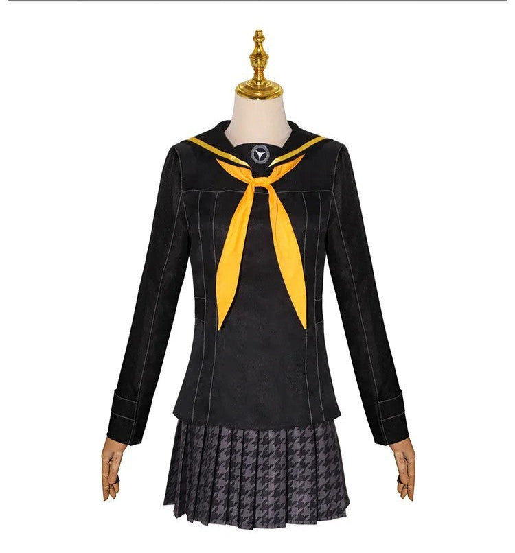 Persona 4 Golden Rise Kujikawa Cosplay Costume Full Set School Uniform Outfit