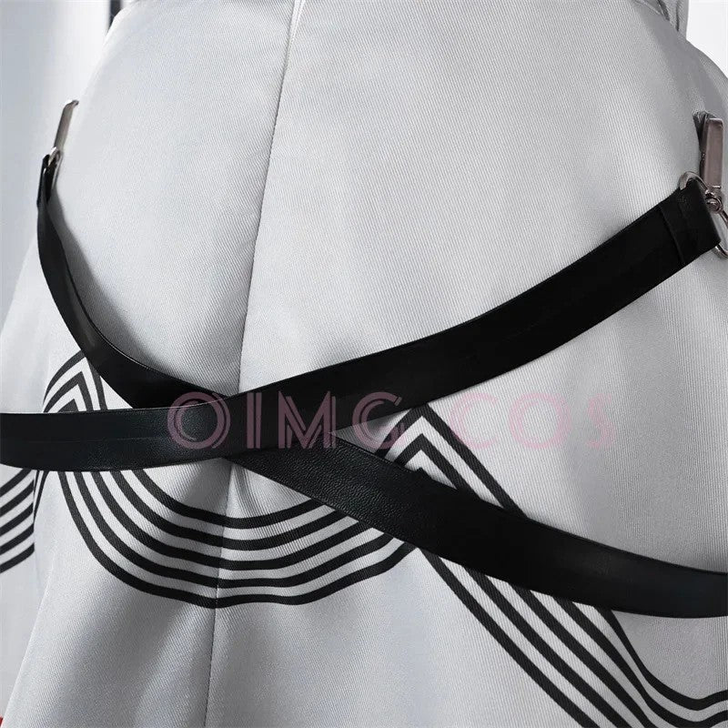 Synthesizer V Kasane Teto Cosplay Costume Full Set Wig Halloween Outfit