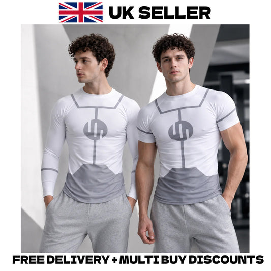 Invincible Viltrumite Compression Top Omni-Man Rash Guard Gym Workout T-Shirt