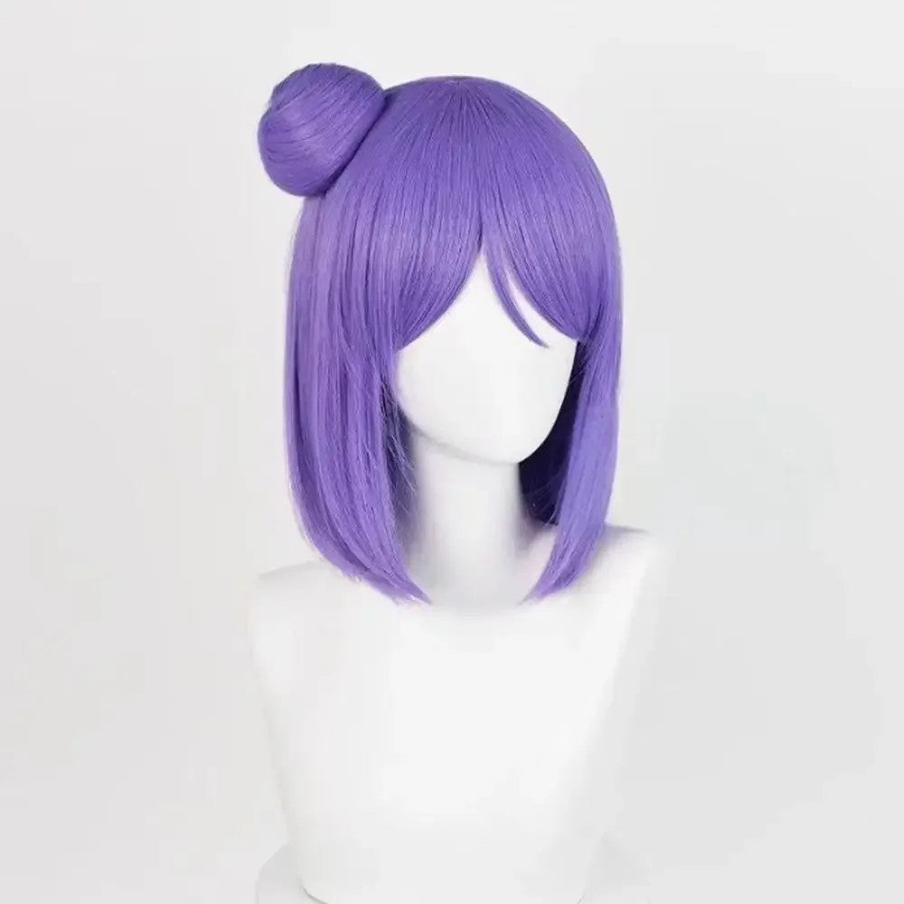 Naruto Shippuden Konan Cosplay Wig Akatsuki Kunoichi Merch Anime Halloween Hair