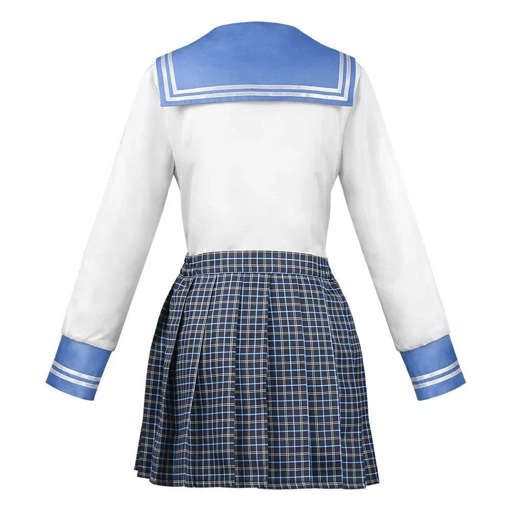 Danganronpa Sayaka Maizono Cosplay Costume Full Set Wig Halloween Outfit Anime