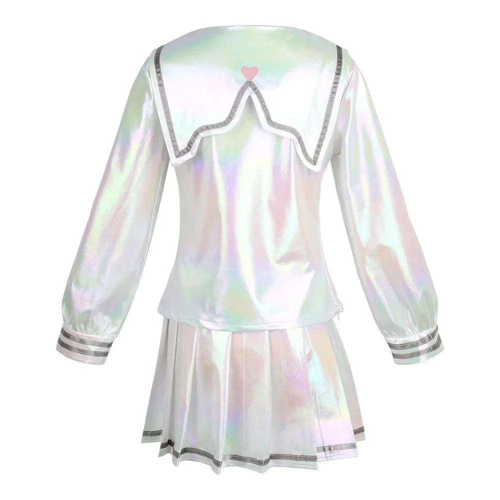 NEEDY STREAMER OVERLOAD KAngel Cosplay Costume Full Set Wig Halloween Outfit